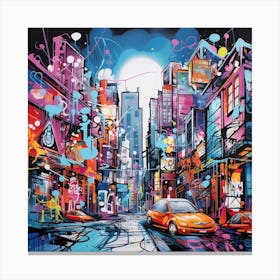 Cityscape 6 Canvas Print