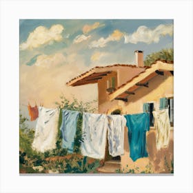 Henri Matisse laundry day 2 Canvas Print