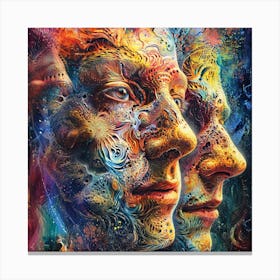 Two Faces 1 Canvas Print