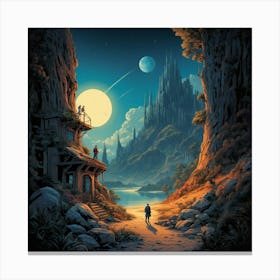 Place In The Sky Canvas Print