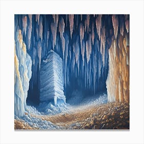 Salt Caves Canvas Print