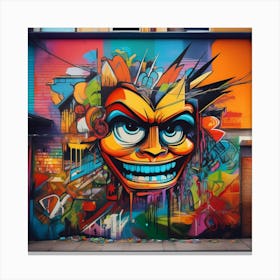 Graffiti Art 8 Canvas Print