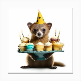 Birthday Koala Canvas Print