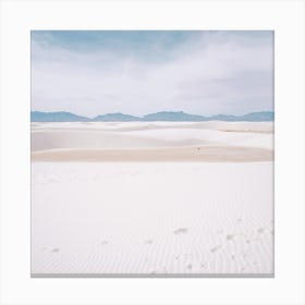 White Sand National Park Canvas Print