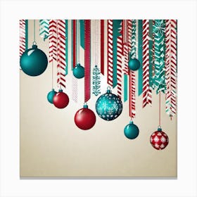 Christmas Decorations Stock Videos & Royalty-Free Footage Canvas Print