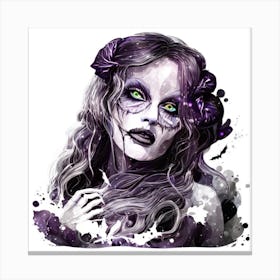 Day Of The Dead Girl 3 Canvas Print