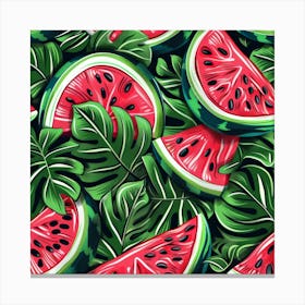 Watermelon Slices (3) Canvas Print