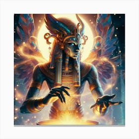 Egyptian God 4 Canvas Print