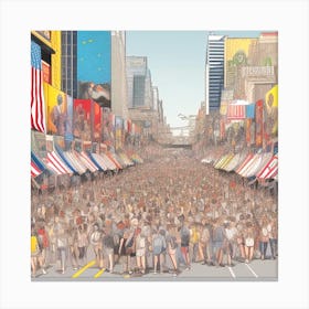 Times Square 1 Canvas Print