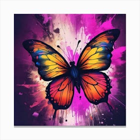 Butterfly Painting 248 Canvas Print