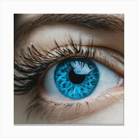 Blue Eye 10 Canvas Print