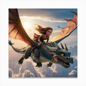 How To Train Your Dragon 1 Canvas Print