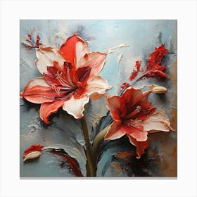 Amaryllis 1 Canvas Print