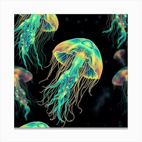 Jellyfish 18 Canvas Print