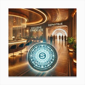 Syndicate Token Departure Canvas Print