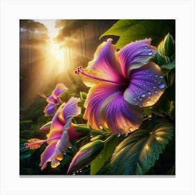 Hibiscus Flower 1 Canvas Print