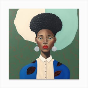 African Woman 1 Canvas Print