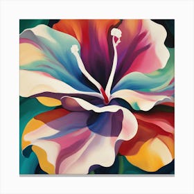 Georgia O'Keeffe inspired painting Canvas Print