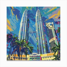 Petronas Towers 5 Canvas Print