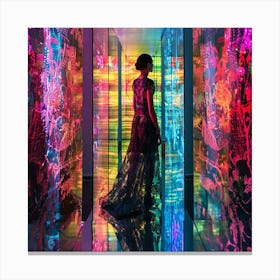 The Power of courler  Canvas Print