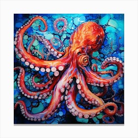 Octopus 3 Canvas Print