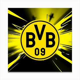 Borussia Dortmund Logo Wall Art 30 Canvas Print