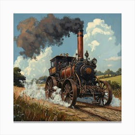 Steam Locomotive 1 Canvas Print