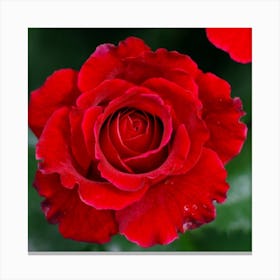Red Roses 6 Canvas Print