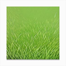 Green Grass Canvas Print