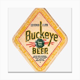 Buckeye Beer Canvas Print