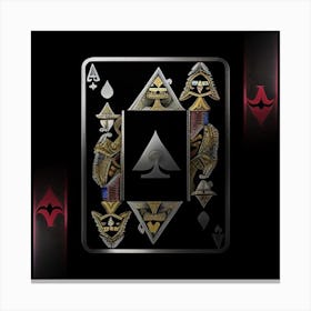 Cardshark Canvas Print