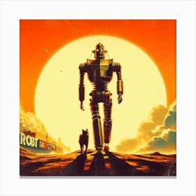 Iron Giant Canvas Print