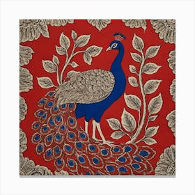 Peacock 7 Canvas Print