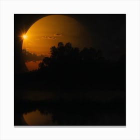 Sunset Canvas Print