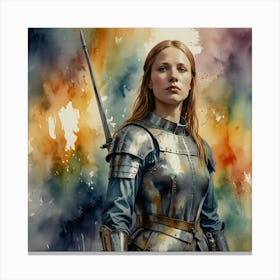 Joan of Arc 16 Canvas Print