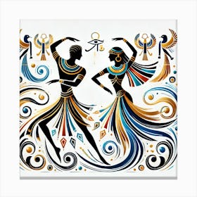 Egyptian Dance Canvas Print