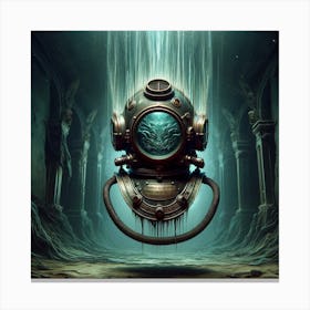 No diver II Canvas Print