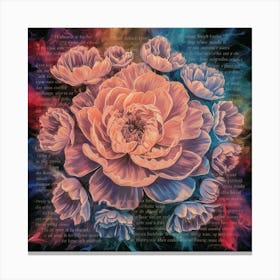 Peonies 15 Canvas Print