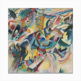 Improvisation Gorge, Wassily Kandinsky Canvas Print