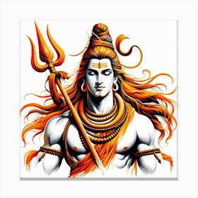 Lord Shiva 22 Canvas Print