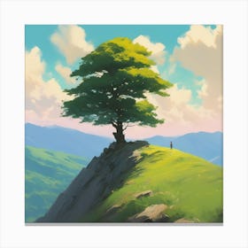 Lone Tree 6 Canvas Print