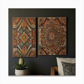 Set Of 2 Canvas Print