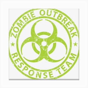 Zombie Outbreak Response Team Canvas Print