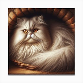 Persian Cat 1 Canvas Print