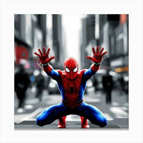 Spider Man 1 Canvas Print