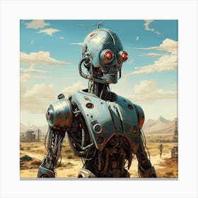 Star Wars Robot 3 Canvas Print