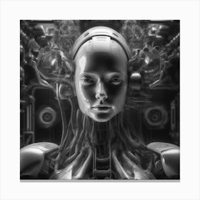 Cyborg 61 Canvas Print