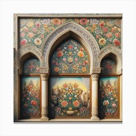 Baghdad window Canvas Print