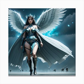 Battlefield Angel III Canvas Print