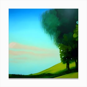 Beautiful Quiet Painting (1) (1) Canvas Print